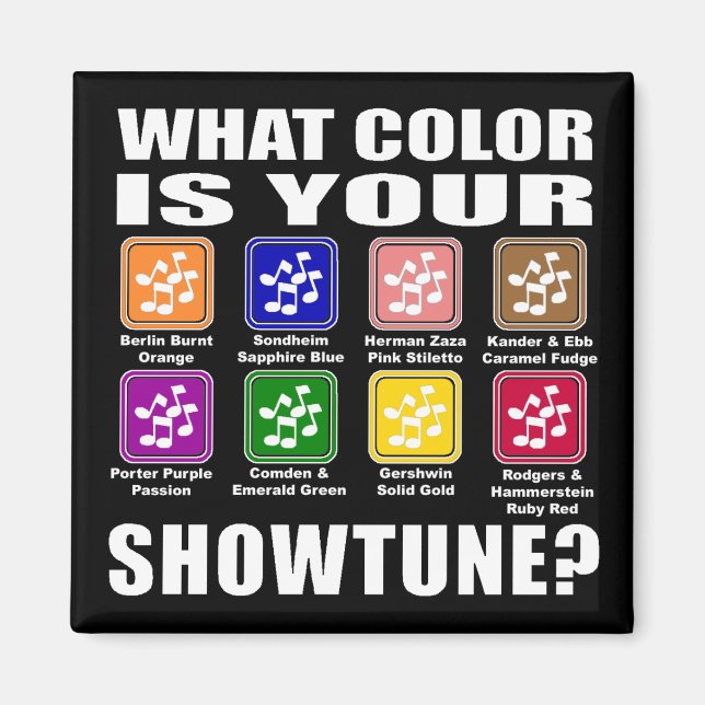 Welche Farbe/Darstellung Magnet (Vorne)