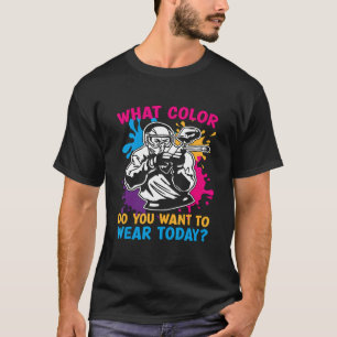 Welche Farbe zeigt man, wenn man die Platzierung d T-Shirt