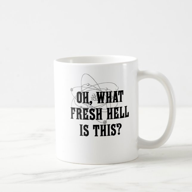 Welche neue Hölle ist diese? Kaffeetasse (Rechts)