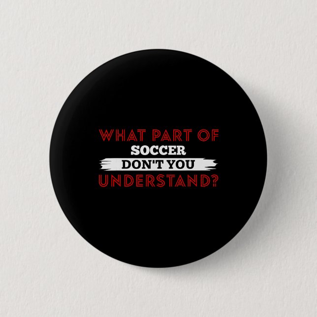 Welchen Teil des Fußballs verstehen Sie Fußball Pl Button (Vorderseite)