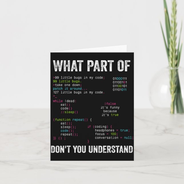 Welchen Teil von Computer Science verstehen Sie ni Karte (Vorderseite)