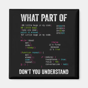 Welchen Teil von Don't You Understand Computer Sci Magnet