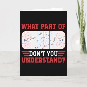 Welchen Teil von Don't You Understand Funny Ice Ho Karte