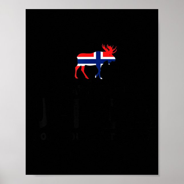 Welchen Teil von Uff Da verstehst du nicht  Poster (Vorne)