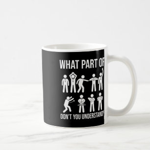 Welchen Teil von Verstehst du nicht Fußball Schied Kaffeetasse