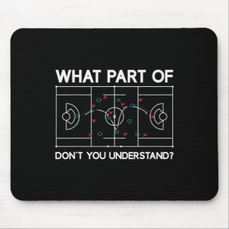 Welchen Teil von Verstehst du nicht Lustig Lacross Mousepad