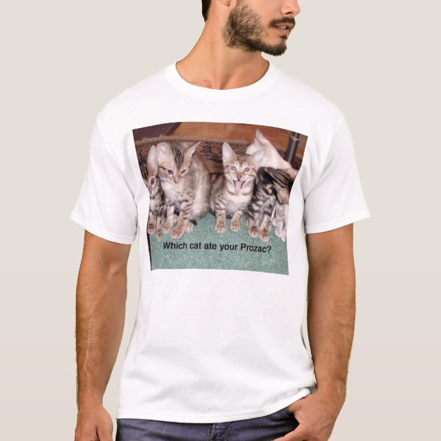 WELCHER CAT? T-Shirt (Vorderseite)