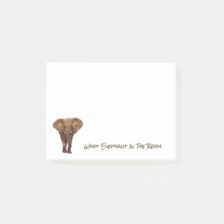 Welcher Elefant im Raum Post-it Klebezettel