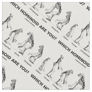 Welcher Hominoid bist du? Hominid Skeletons Spaß Stoff