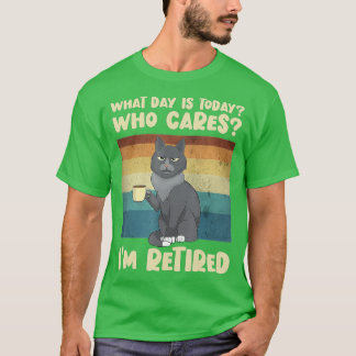 Welcher Tag ist heute, dem ich leid mache - Cat Co T-Shirt