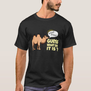 Welcher Tag ist heute Woot Woot Mittwoch-Kamel T-Shirt