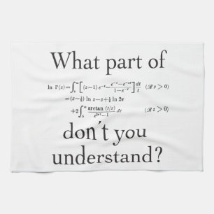 Welcher Teil von..? Geschirrtuch