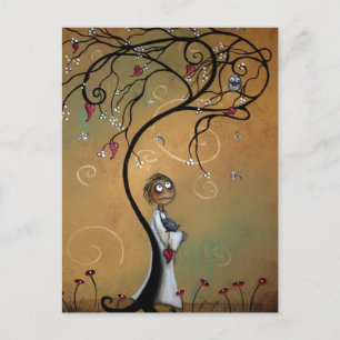 Welcher Weg der Wind bläst Postkarte