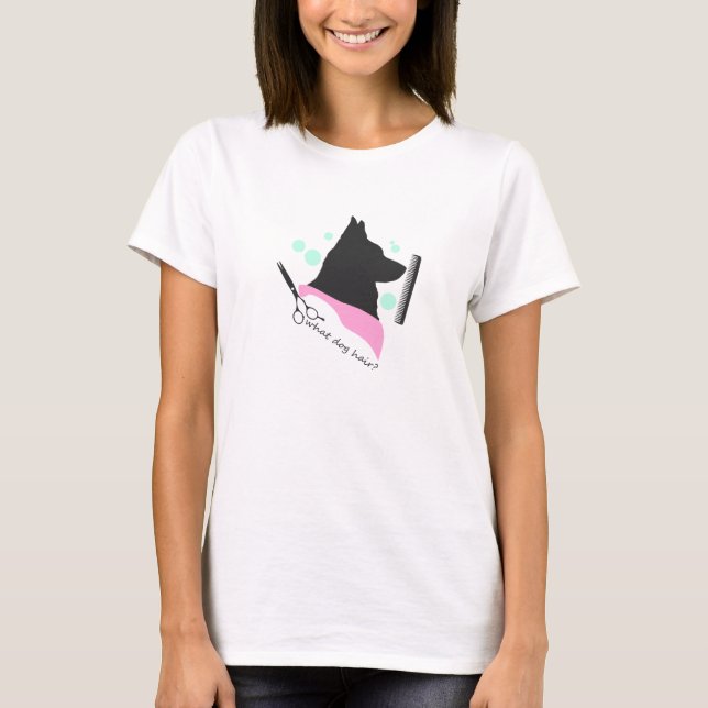 Welches Hundefell? T-Shirt (Vorderseite)