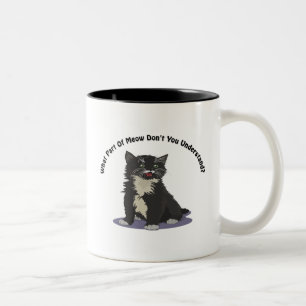Welches Teil Meow Zweifarbige Tasse
