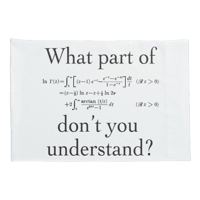 Welches Teils…? Kissenbezug (Rückseite-Rechts)