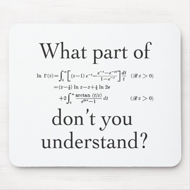 Welches Teils… Mousepad (Vorne)