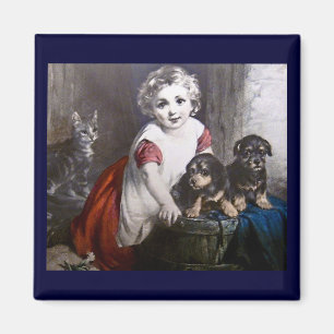 Welches tun Sie mögen?  Magische Laternen-Dia Magnet