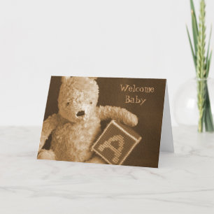Welcome Baby Card Karte