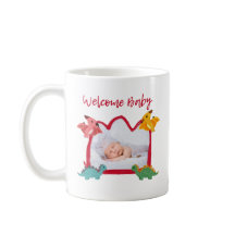 Welcome Baby Cartoon Tasse - Perfektes Geschenk fü