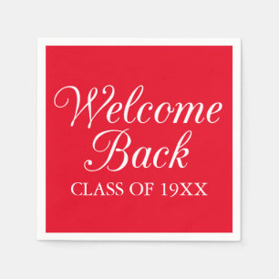 Welcome Back Class Serviette
