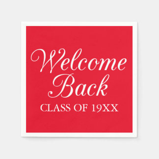 Welcome Back Class Serviette