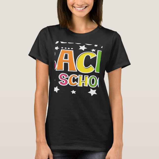 Welcome Back To School Christmas 2023 Outfit Half  T-Shirt (Vorderseite)