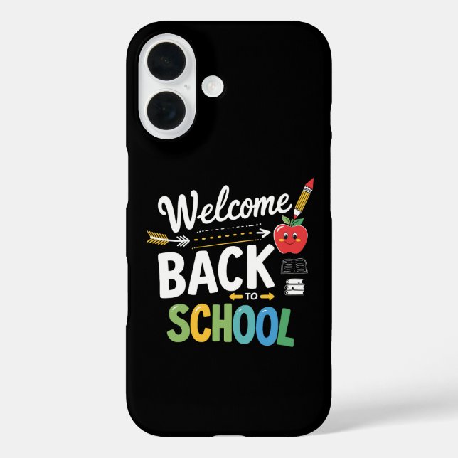 Welcome Back To School First Day of School Teacher Case-Mate iPhone Hülle (Rückseite)