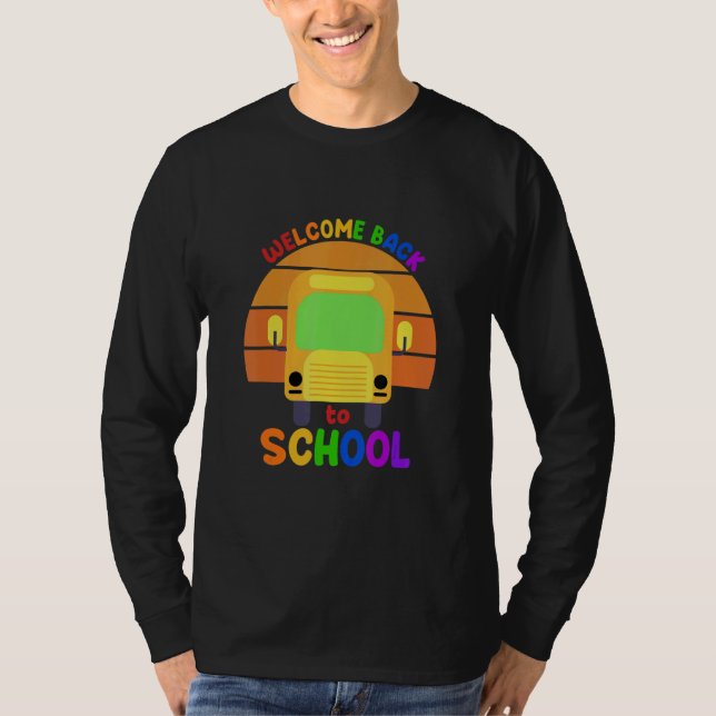 Welcome Back To School For Teachers   Happy 1st Fi T-Shirt (Vorderseite)