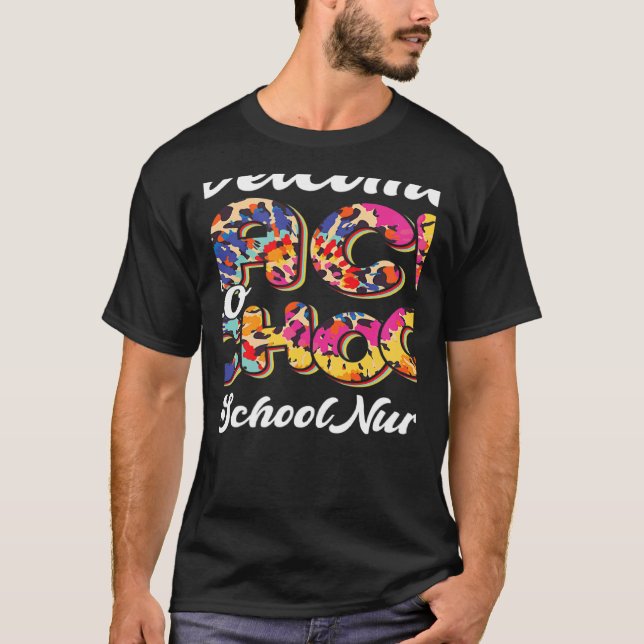 Welcome Back To School Nurse 1st Day Of School Nur T-Shirt (Vorderseite)