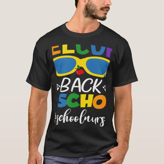 Welcome Back To School Nurse First Day Of School N T-Shirt (Vorderseite)