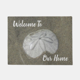 Welcome Beach House Rental Sand Dollar Foto Guest Fußmatte