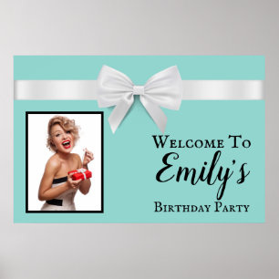 Welcome Birthday Party Sign Poster