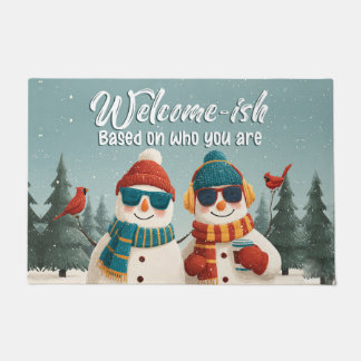 Welcome Christmas Doormat – Festive Holiday Welcom Fußmatte