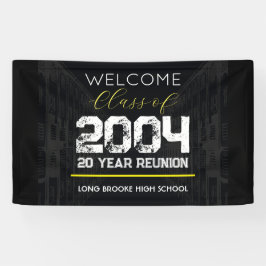 Welcome Class of 2004 20 Year High School Wiederse Banner