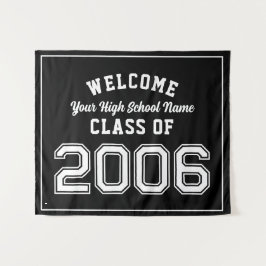 Welcome Class of 2006, 20 Year Reunion Decor Wandteppich
