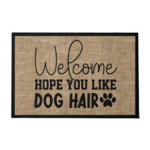 Welcome Dog Lover Sarcastic Funny Doormat