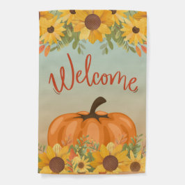 Welcome Fall Pumpkin Sonnenblume