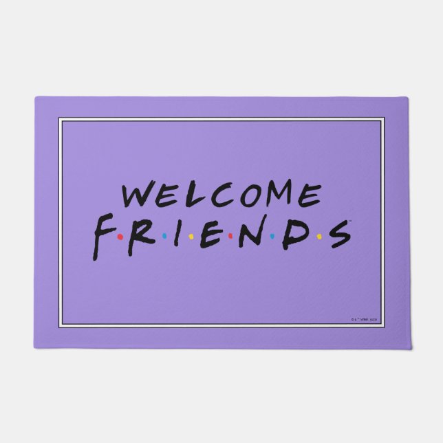Welcome FRIENDS™ TV-Serie Fußmatte (Vorderseite)