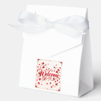 Welcome  geschenkschachtel