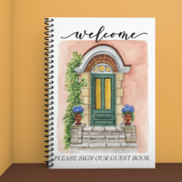 Welcome Guest Book Rental Ferien Zuhause Notizbuch