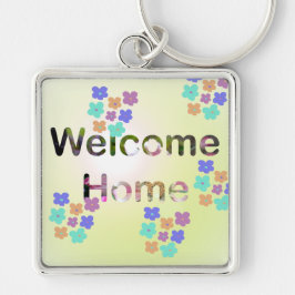 Welcome Home New Home Housewarming  Schlüsselanhänger