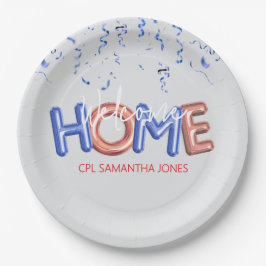 Welcome Home Patriotic Military Hero Party Pappteller