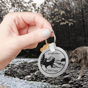 Welcome Lake Rental Property Cabin Vacation Schlüsselanhänger