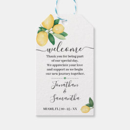 Welcome Lemons Gastgeschenk Hochzeit Geschenkanhänger