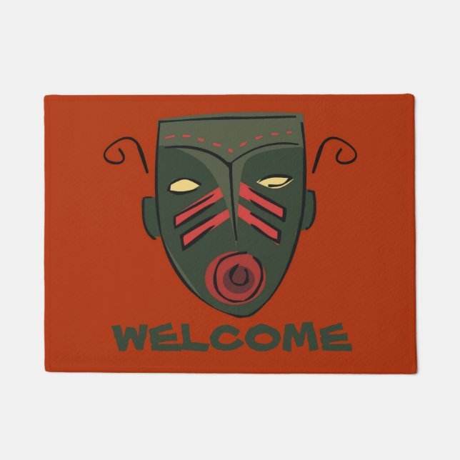 Welcome Mat, Tiki Bar, bearbeiten text Doormat Fußmatte (Vorderseite)