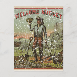 Welcome Nugget-1904 - Not Postkarte