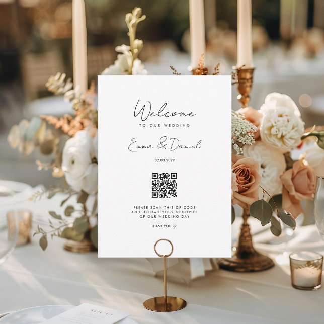 Welcome QR Code Wedding Galerie (Von Creator hochgeladen)