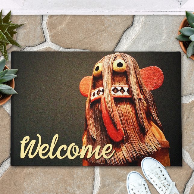 Welcome Script Kachina Puppentheater Foto Niedlich Fußmatte (Von Creator hochgeladen)