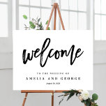 Welcome Sign Brushed Charm Künstlicher Leinwanddruck<br><div class="desc">Ein schlicht elegantes Zeichen,  dass Ihre Gäste lieben werden. Text- und Hintergrundfarben sind vollständig editierbar,  um Ihrem Thema zu entsprechen! Design by © berrysweet . Printfähige digitale Dateien und passende Artikel sind verfügbar! Besuchen Sie unsere Website unter www.berryberrysweet.com für weitere Informationen!</div>